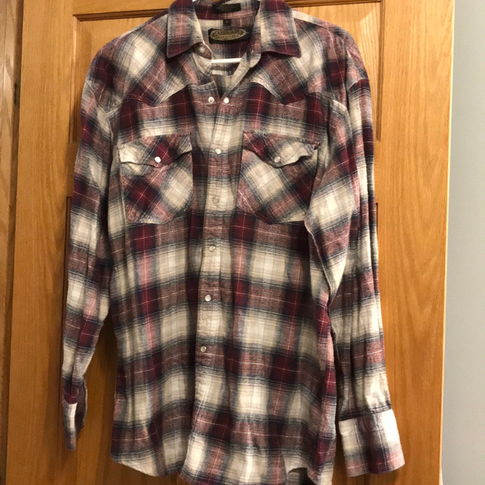 Canyon Guide Outfitters plaid button up